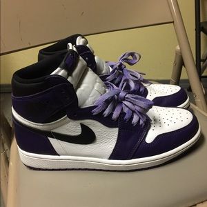 Air Jordan 1 High Court Purple